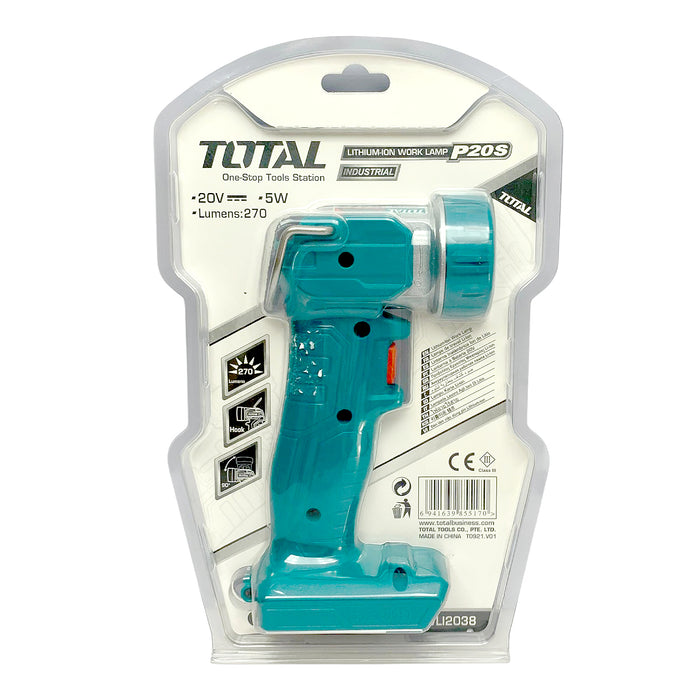 Đèn làm việc dùng Pin 20V TOTAL TWLI2038 (Chưa bao gồm Pin + sạc)