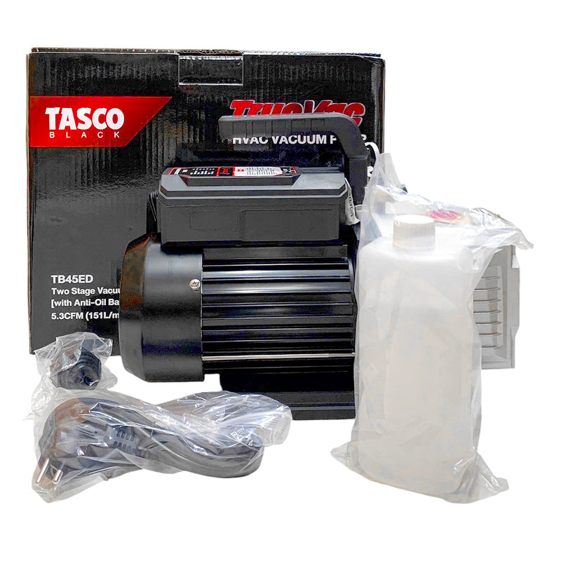 Máy bơm hút chân không 2 cấp Tasco TB45ED lưu lượng hút 151 L/phút (5 CFM)