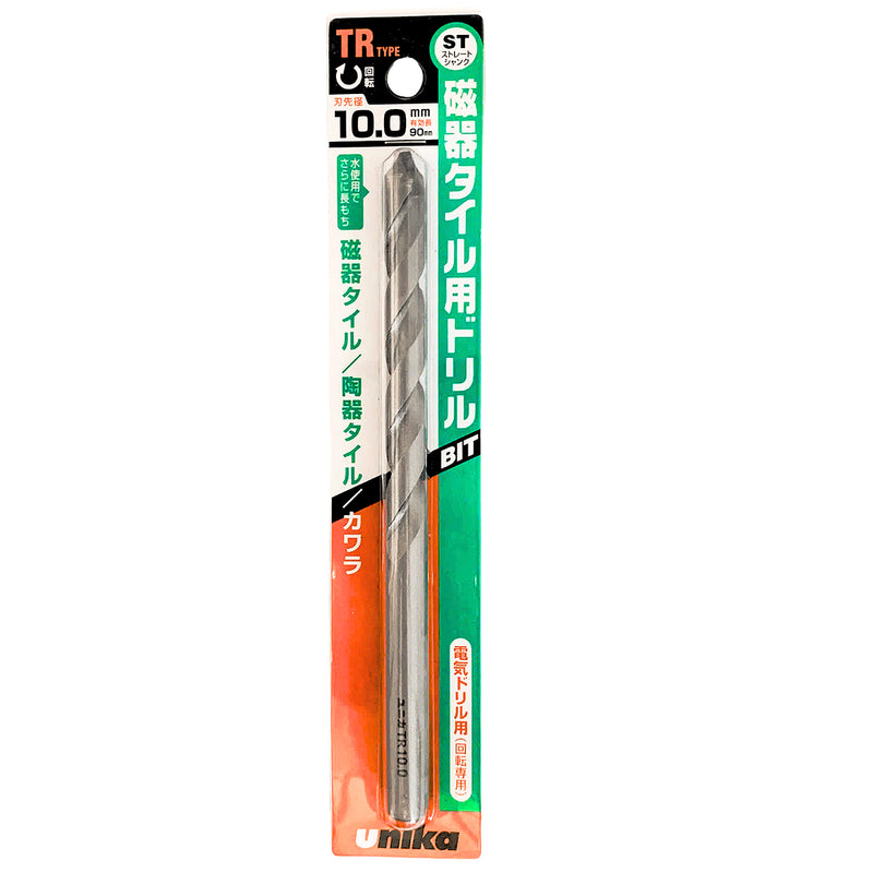 Mũi khoan gạch men UNIKA TR-Type, đuôi trơn, số từ 3.0mm - 11mm (Mã TR)
