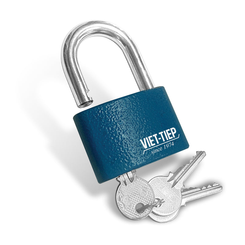 Ổ khoá treo Việt tiệp, vật liệu gang sơn tĩnh điện