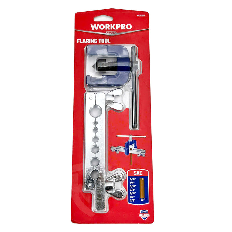 Bộ dụng cụ nong ống đồng (dụng cụ loe ống hệ inch hoặc met) Workpro