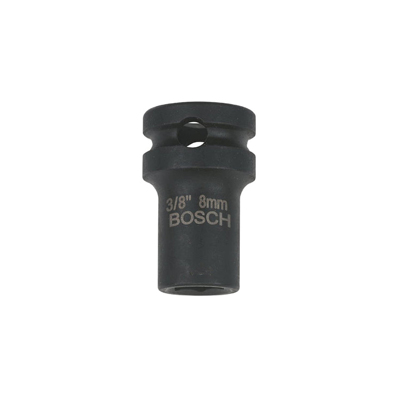 Đầu tuýp Bosch cốt 3/8 inch, đầu 7mm - 19mm, dài 34mm, chất liệu Cr-V