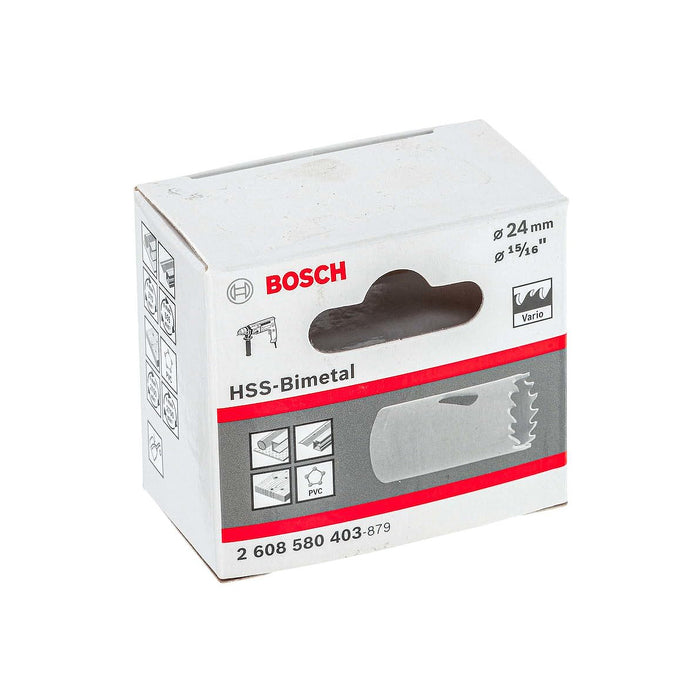 Mũi khoét lỗ Bosch dùng cho kim loại, đường kính từ 14mm - 30mm, dài 44mm, vật liệu thép HSS