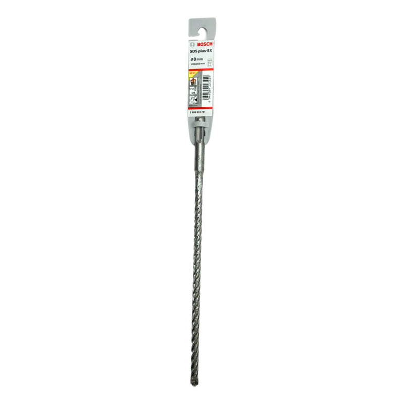Mũi khoan bê tông 4 cạnh SDS PLUS-5X Bosch, đường kính từ 5mm - 10mm, đuôi gài