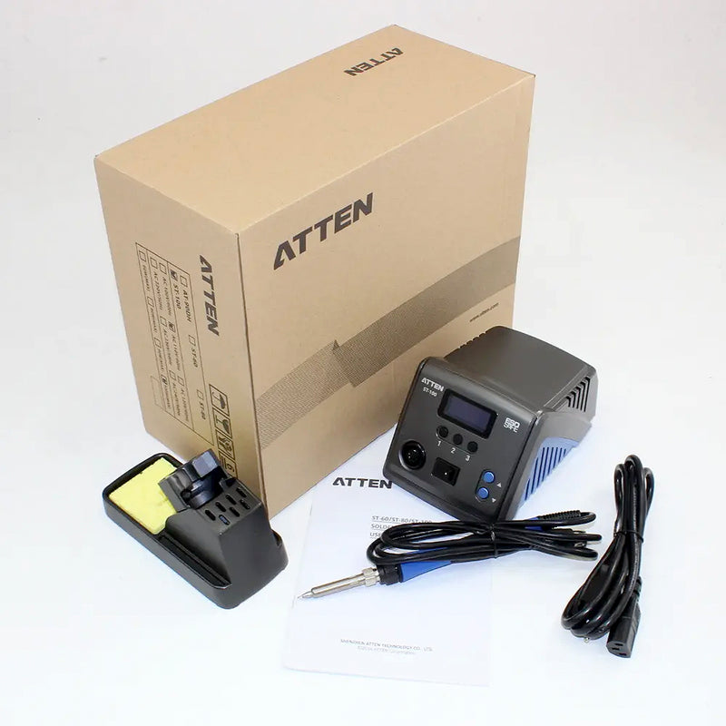 Trạm Hàn Kỹ Thuật Số ATTEN ST-100, công suất 100W, Max 480°C