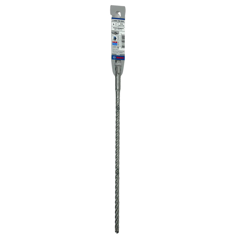 Mũi khoan bê tông 4 cạnh SDS PLUS-5X Bosch 2608706894, đường kính 5mm, dài 310mm, đuôi gài