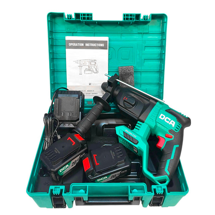 Máy Khoan Bê Tông Dùng Pin 20V (động cơ không chổi than) DCA ADZC04-24