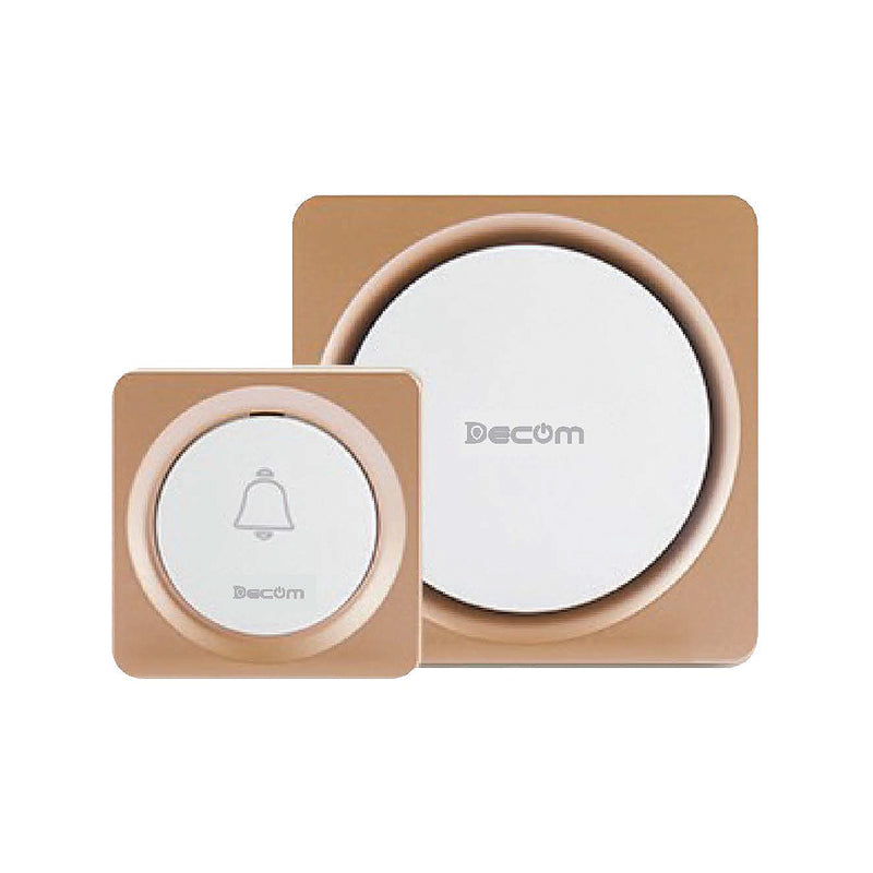 Chuông cửa không dây Decom DC-1108E, tích hợp 20 nút nhấn