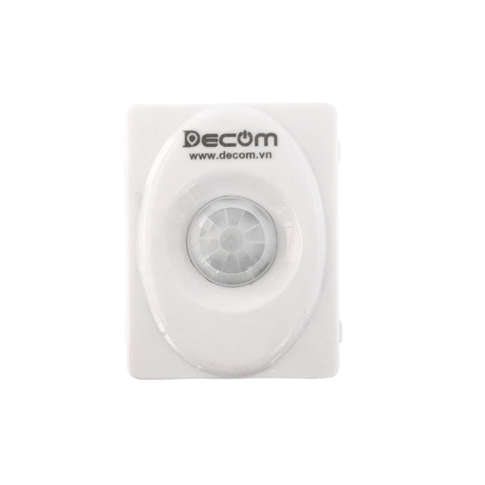 Công tắc cảm ứng hồng ngoại gắn tường Decom DC-168 có thể xoay