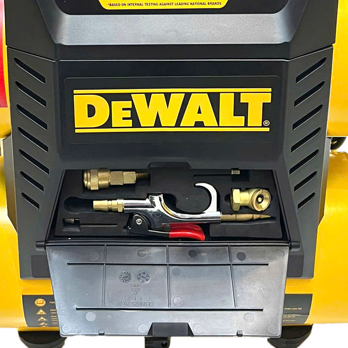 Máy nén khí không dầu 17L Dewalt DXCM3321782, áp suất 10 Bar, công suất 1.5Hp