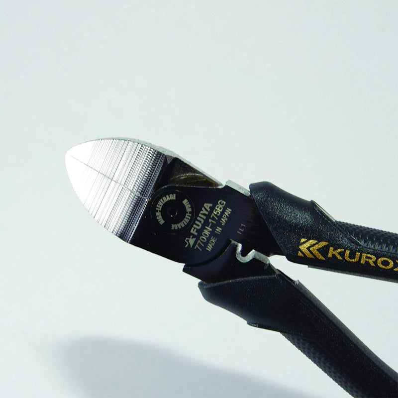 Kìm cắt trợ lực, có khe bấm cose Fujiya 7700N-BG Series (Kurokin) kích thước từ 175mm - 200mm