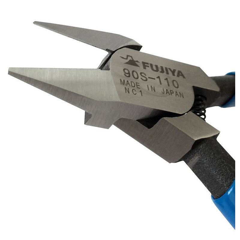 Kìm cắt nhựa, có lò xo trợ lực, lưỡi cong nhẹ Fujiya 90S Series kích thước từ 110mm - 150mm