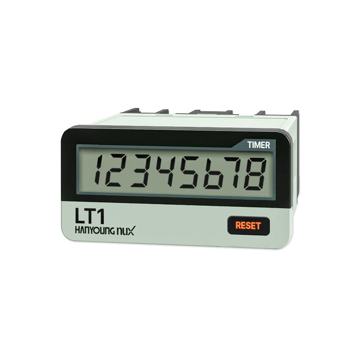Bộ định thời gian màn hình kỹ thuật số Hanyoung Nux LT1 Series. Tiêu chuẩn CE, IP66