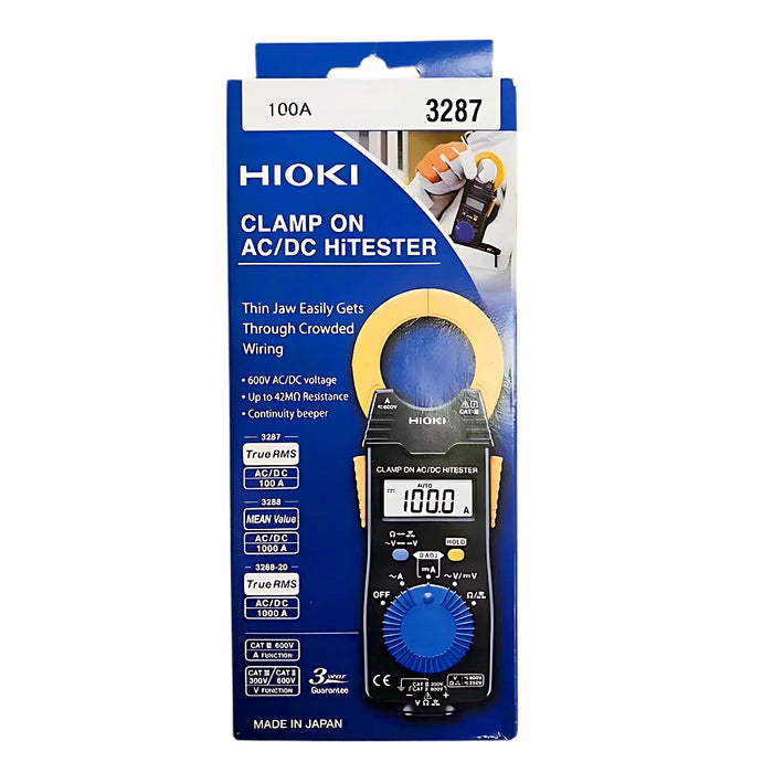 Ampe kìm đo dòng AC/DC Hioki 3287 True RMS