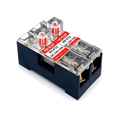 HY-F15-2D: 2P (2 chân), tải 10A, điện DC 12V-24V