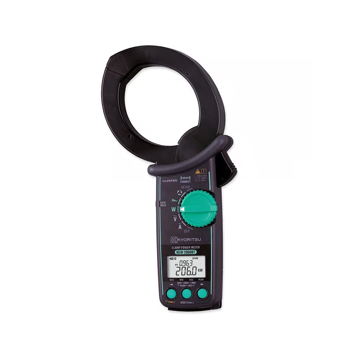 Ampe kìm đo công suất AC 1000V Kyoritsu Kew 2060BT True RMS, có kết nối Bluetooth