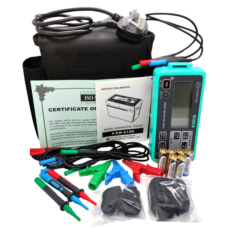 Thiết bị đo điện trở kháng mạch vòng kỹ thuật số Kyoritsu Kew 4140 công nghệ chống ngắt mạch (Anti-Trip Technology)