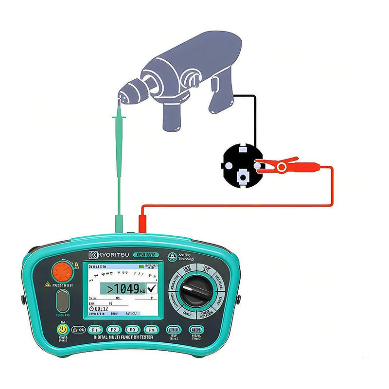 Thiết bị đo điện đa năng 12 in 1 Kyoritsu xả điện tự động, chứng nhận ATT