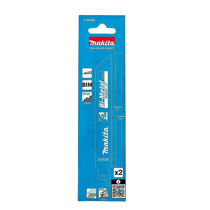 LƯỠI CƯA KIẾM DÀNH CHO KIM LOẠI MAKITA dài 150mm