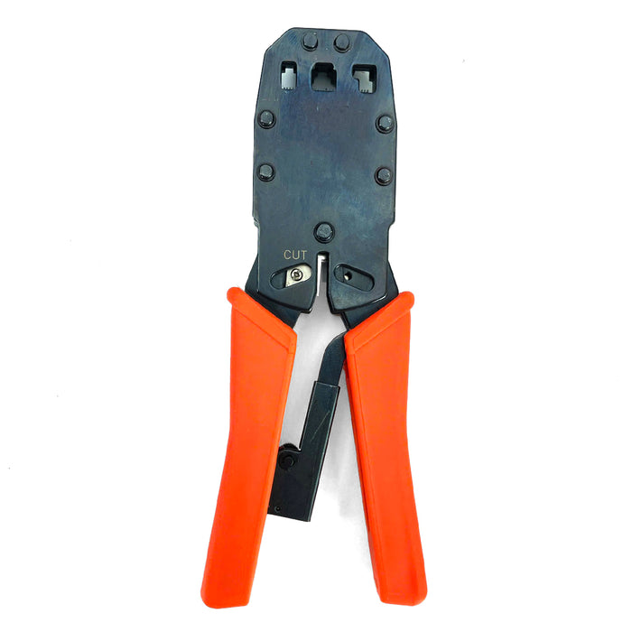 Kìm bấm dây tín hiệu, cáp mạng 3 chức năng, bấm được từ 4-6-8 chân Minjin HT-2008R