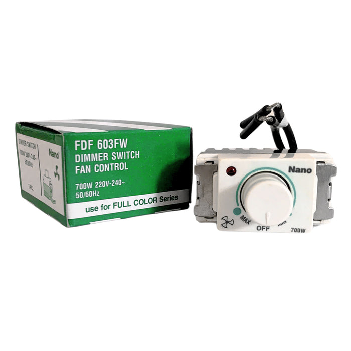 Công tắc điều chỉnh tốc độ quạt Nanoco công suất 700W