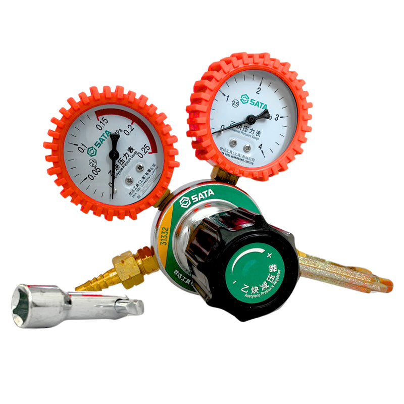 Đồng hồ điều áp khí Acetylen SATA 31332
