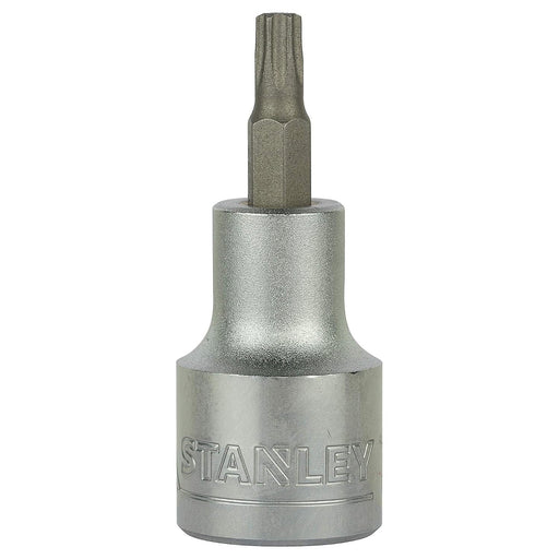 Mũi vặn vít đầu sao Torx thép S2 gắn đầu tuýp cốt 1/2 inch Stanley dài 55mm