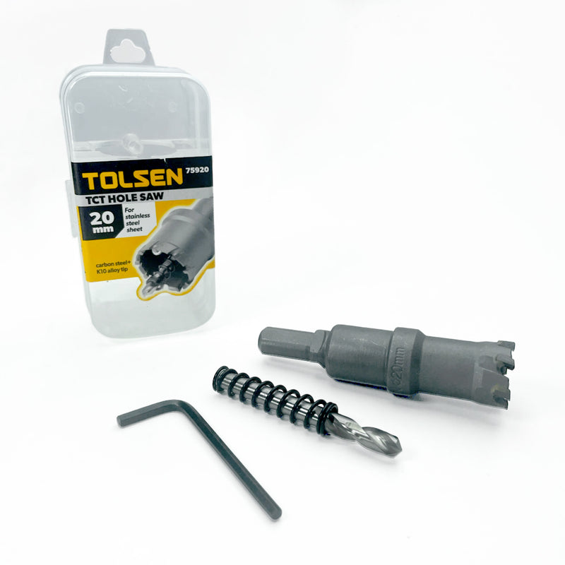 Mũi khoét sắt 14 - 75mm TOLSEN