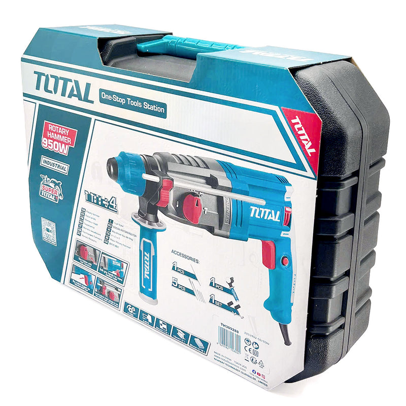 Chi tiết Máy khoan đục 950W TOTAL TH309288