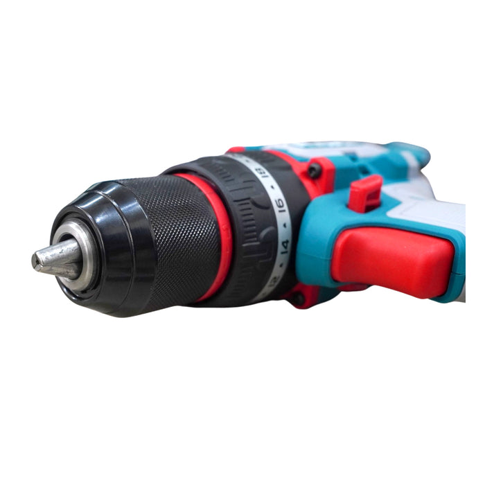 Máy khoan búa không chổi than dùng Pin 20V, đầu kẹp 13mm Total