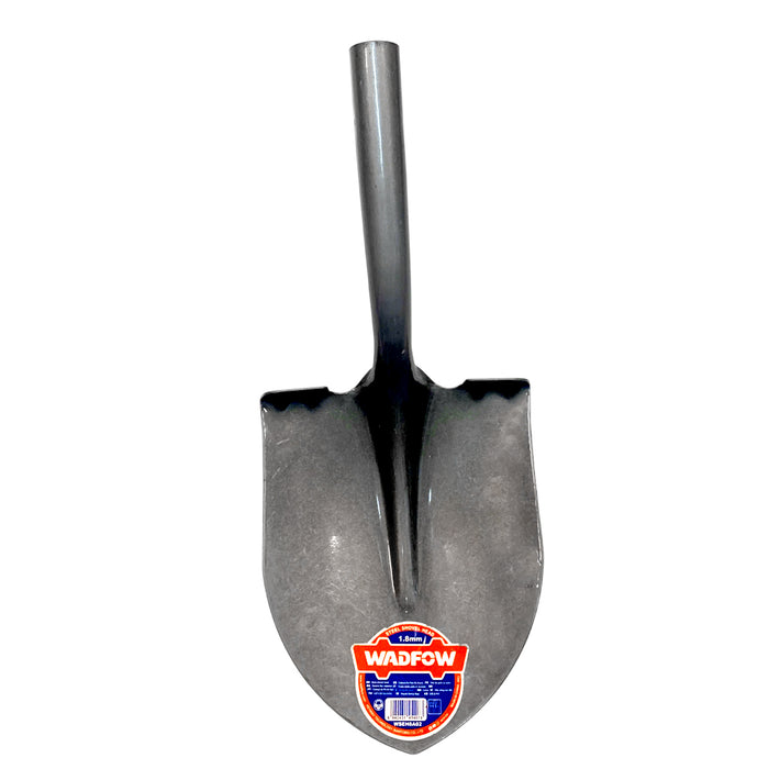 Đầu xẻng thép mũi nhọn Wadfow WSEH8A02, kích thước 290mm x 220mm, chất liệu thép carbon