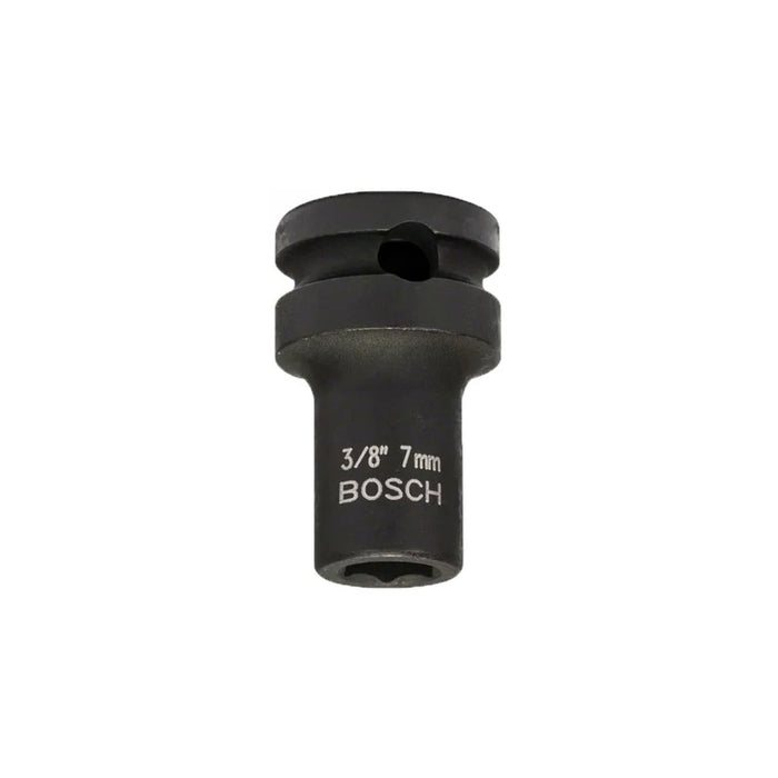 Đầu tuýp Bosch cốt 3/8 inch, đầu 7mm - 19mm, dài 34mm, chất liệu Cr-V