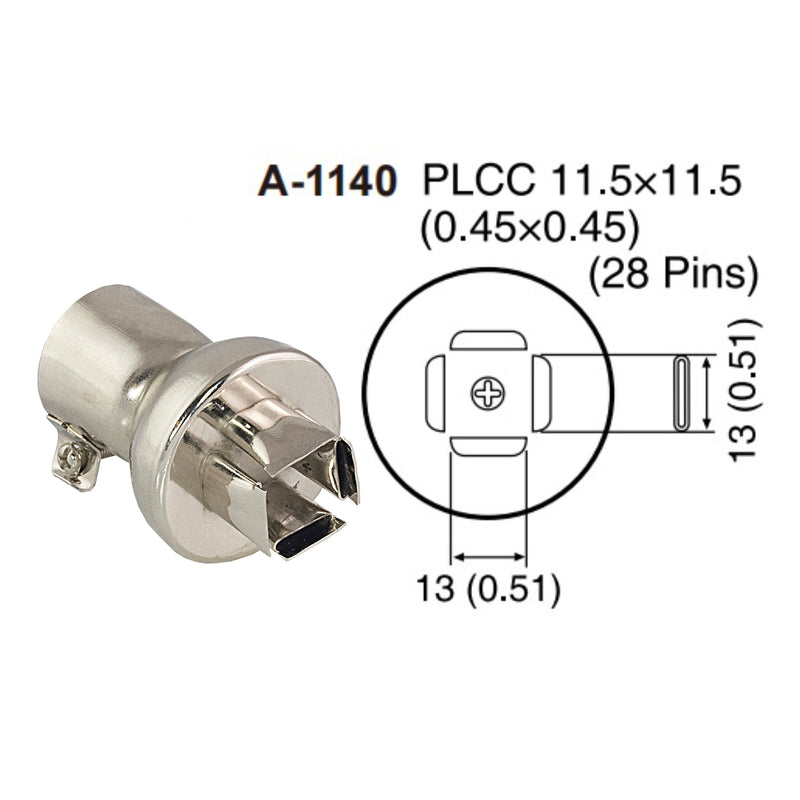 Phụ kiện đầu ống khò nhiệt Atten mã số A-1140