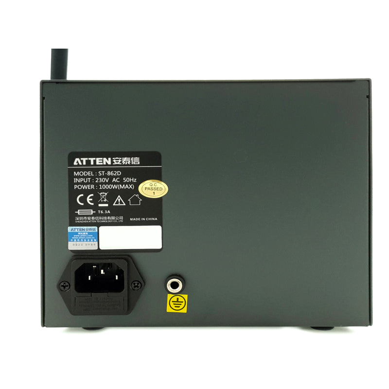 Trạm khò khí nóng ATTEN ST-862D, công suất 1000W, Max 480°C, hệ chuyên nghiệp