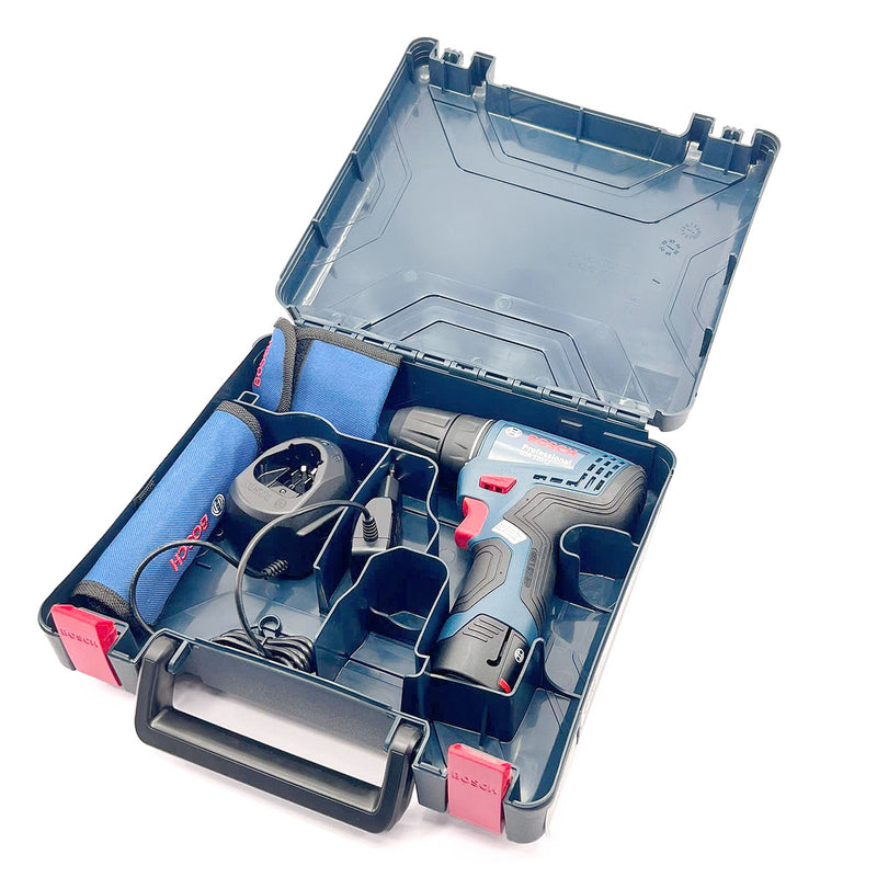 Máy khoan gỗ thép Bosch GSR 120-LI Gen II dùng Pin 12V, đầu kẹp 10mm