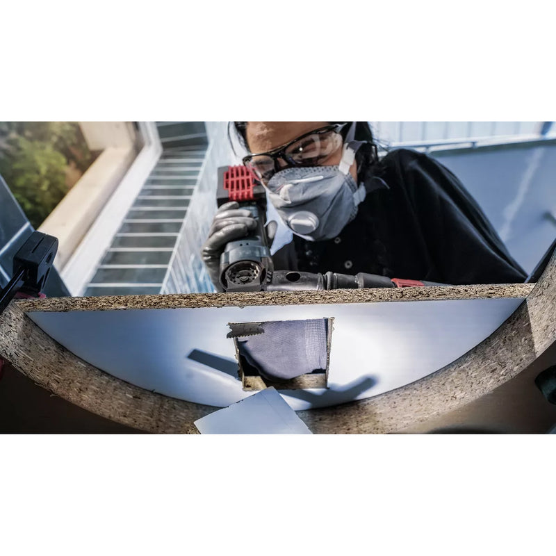 Lưỡi cắt rung Bosch AIZ 32 APIB dùng cắt đa vật liệu, bề rộng lưỡi 32mm, dài 50mm, chất liệu BIM, chuẩn Starlock (mã số 2608669066)