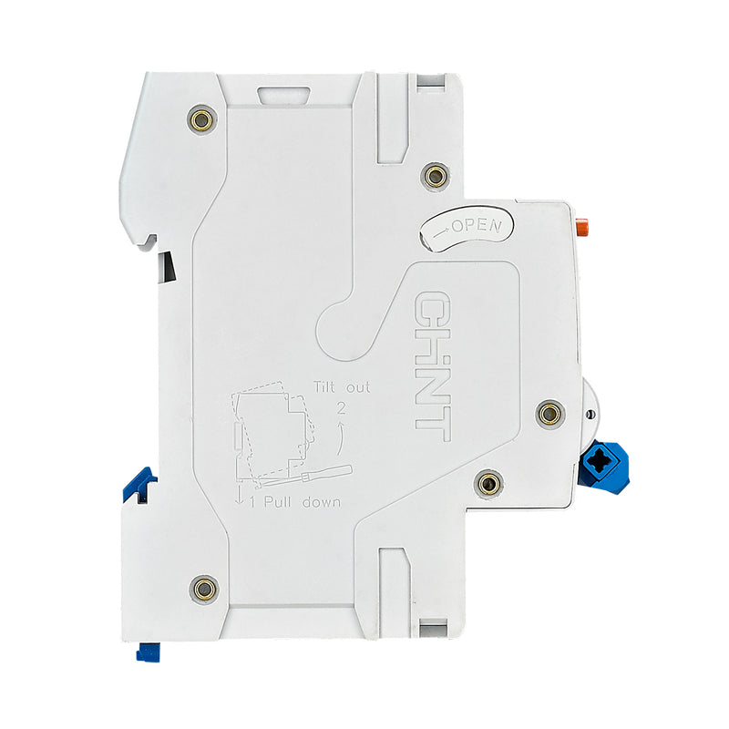 Thiết bị phụ trợ MCB Chint NB3LE/NB4LE bảo vệ ngắn mạch, quá tải, chống giật, chống dòng rò và phát hiện sự cố hồ quang. Tiêu chuẩn quốc tế