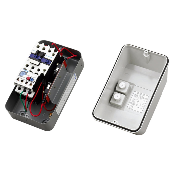 Hộp khởi động động cơ trực tiếp Chint NQ3 Series có tích hợp sẵn nút nhấn, khởi động từ và relay nhiệt. Tiêu chuẩn CE 