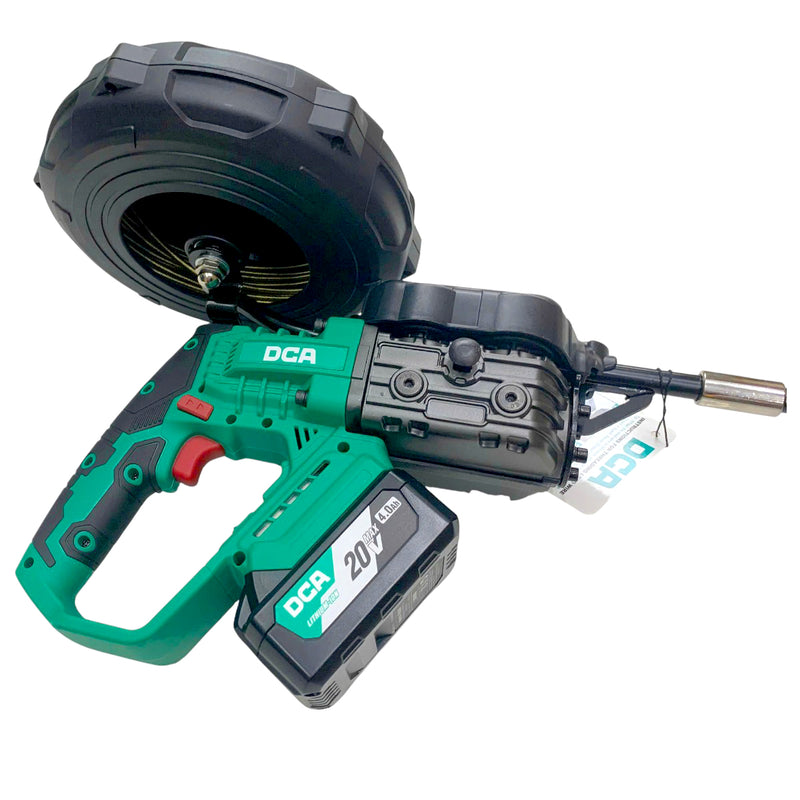 Máy luồn dây cáp Pin 20V Max DCA ADXC600, động cơ không chổi than, lực kéo 600N