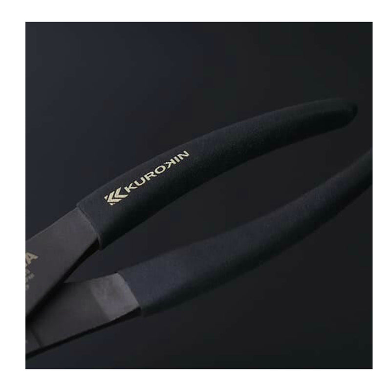 Kìm đa năng mỏ cong, có khớp trượt Fujiya 210-190-BG Kurokin-Series, kích thước 193mm, khả năng cắt dây sắt mềm tối đa Ø2.0mm. Tiêu chuẩn RoHS