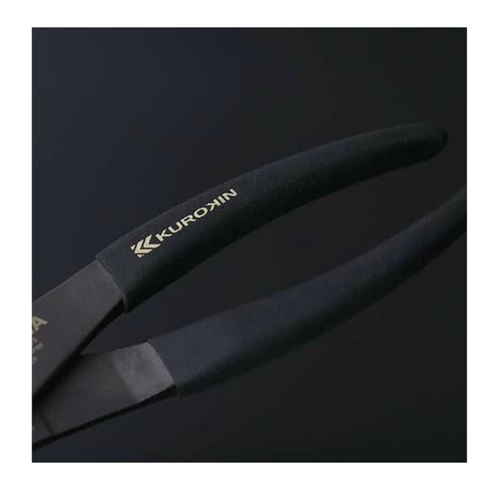 Kìm đa năng mỏ cong, có khớp trượt Fujiya 210-190-BG Kurokin-Series, kích thước 193mm, khả năng cắt dây sắt mềm tối đa Ø2.0mm. Tiêu chuẩn RoHS