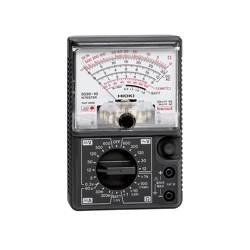 Đồng hồ kim đo điện trở 600V Hioki 3030-10