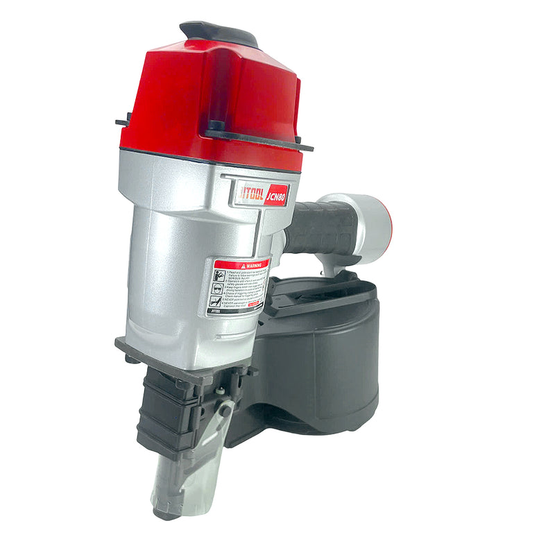 Máy bắn đinh cuộn dùng khí nén JITOOL JCN80, kích thước đinh 50mm - 83mm