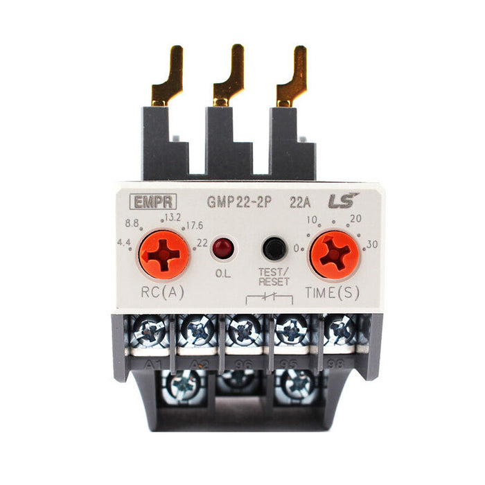 Relay điện tử bảo vệ motor điện LS GMP, dùng cho khởi động từ MC-9b đến MC-65a, dãy bảo vệ từ 0.3A - 60A