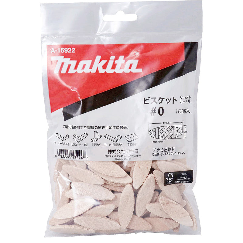 Túi 100 miếng mộng bánh quy ghép gỗ Makita