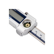 Thước kẹp điện tử Mitutoyo Absolute Coolant Proof 500 Series, hệ mét, chống nước IP67, màn hình LCD, đo chính xác trong môi trường dầu mỡ, gia công CNC.