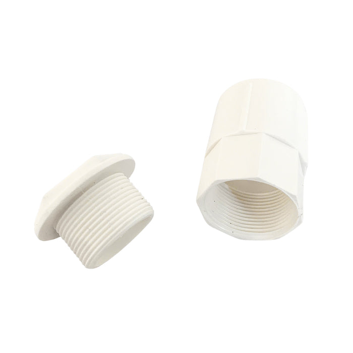 Khớp nối ren cho ống luồn điện trắng nanoco