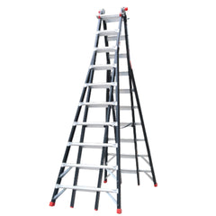 NKB-50: Chiều cao tối đa 5.03m - Số bậc 2*10 - Trọng lượng 35kg