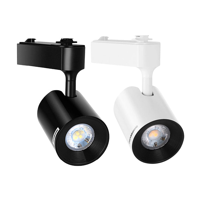 Đèn chiếu điểm gắn thanh ray Panasonic công suất 7W, có vỏ trắng và đen