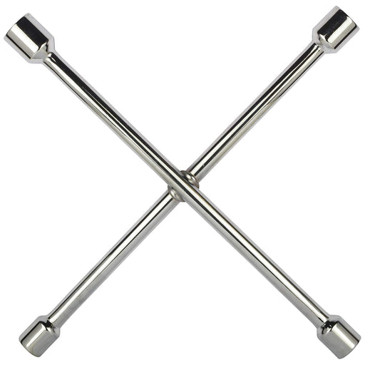 Cần điếu siết tuýp chữ thập Stanley STMT94030-8 gồm 4 đầu vặn 17mm 19mm 21mm 23mm bằng thép hợp kim Cr-V mạ Chrome bóng